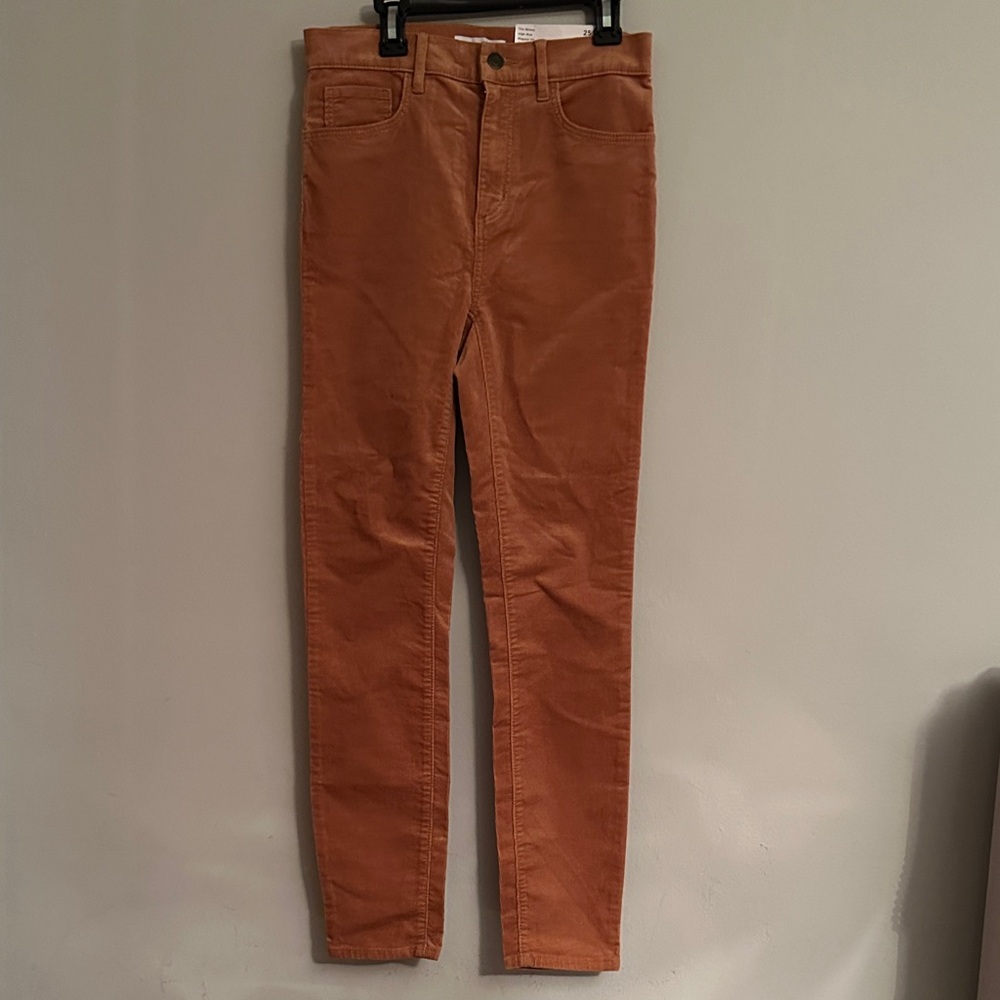 LOFT Women's Skinny Pants in Rust